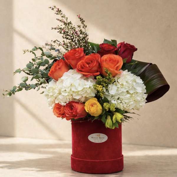 Sunset Elegance Floral Box