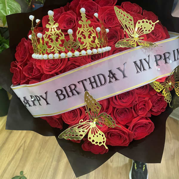 Birthday Hand Bouquet