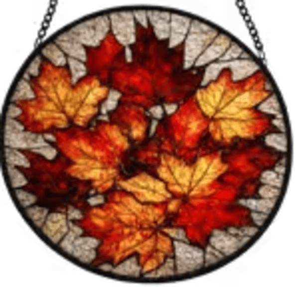 Maple Leaf Suncatcher