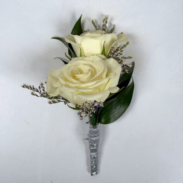 Opal Boutonniere - With Wrap