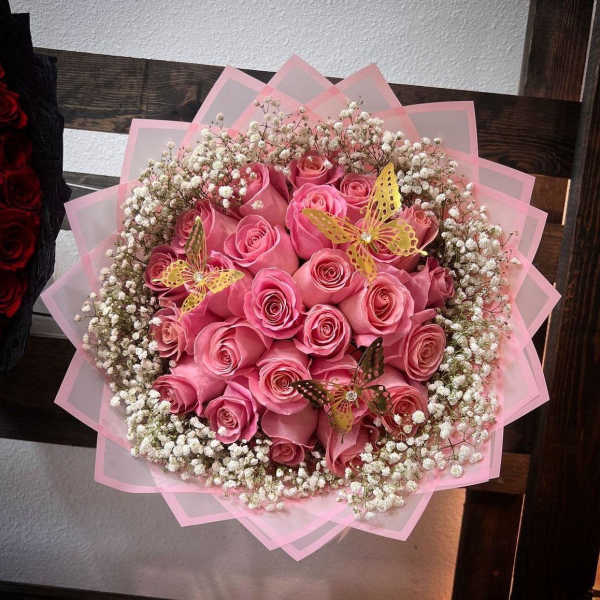 ramo buchona rosas y metipos By Special Moment´S