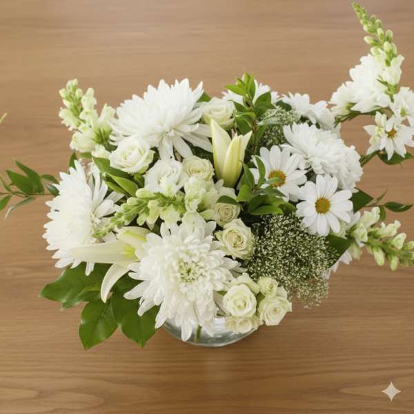 Classic Ivory Flower