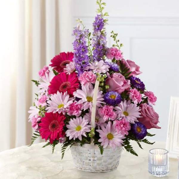 Pastel Peace Basket