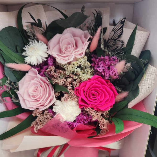 Preserved Rose Bouquet
