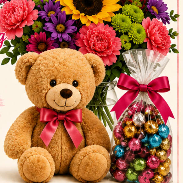 Best Friend Mixed Flower Bouquet Package