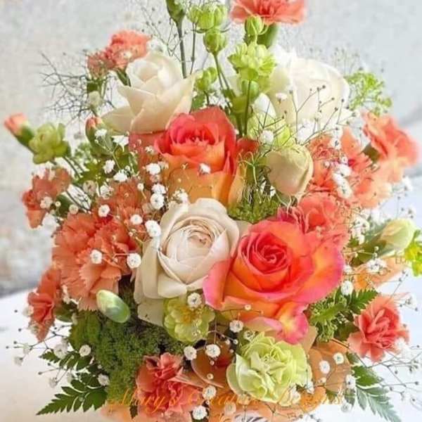 Creamsicle Posies
