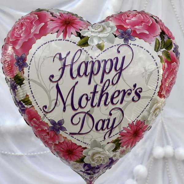 BALLOON MOTHERS DAY (HEART SHAPED)