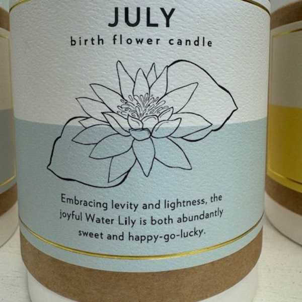 Birthday Month Candles
