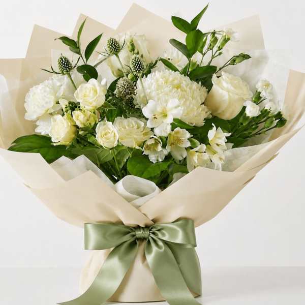 BOUQUET OF THE WEEK - OUR CHOICE - CLASSIC WHITES