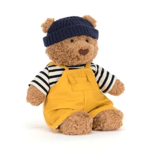 Jellycat Bartholomew Bear in a Seafarer Outfit