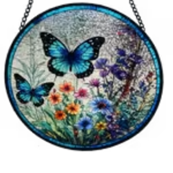 Butterfly/Wildflower Suncatcher