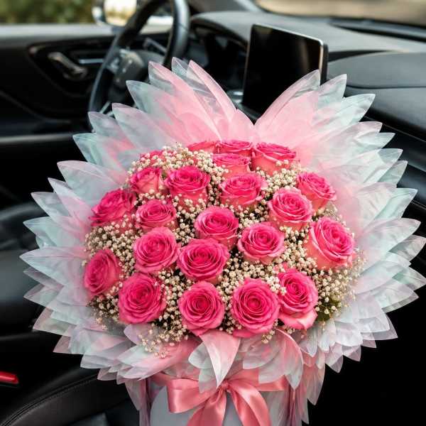Pink Princess Luxe Rose Bouquet