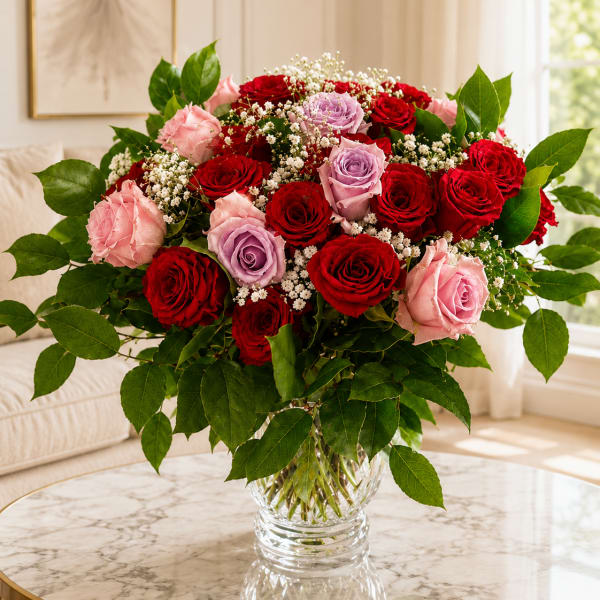 Multicolor Bouquet with roses