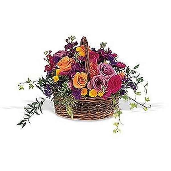 Multi-Color Basket Arrangement