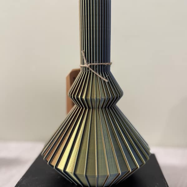 3D vase Color changing medium