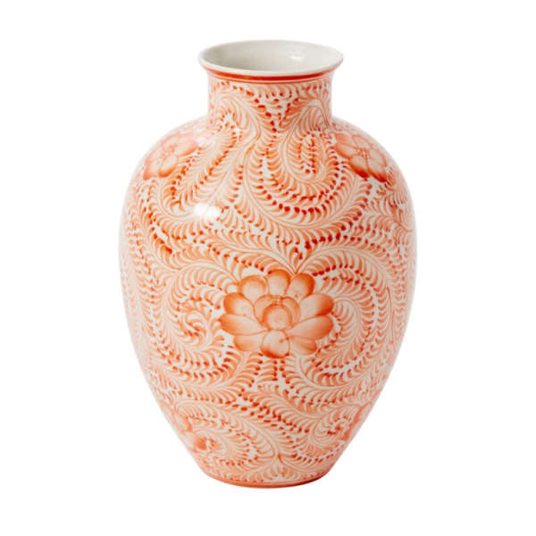 Eleanor Vase Coral