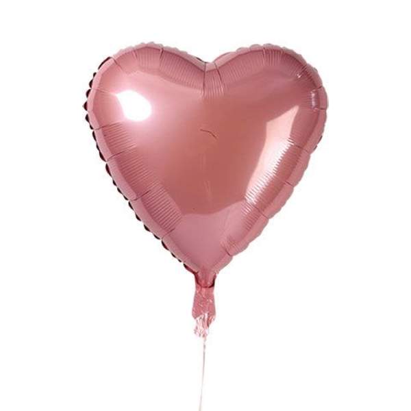 Pink Heart Helium Balloon