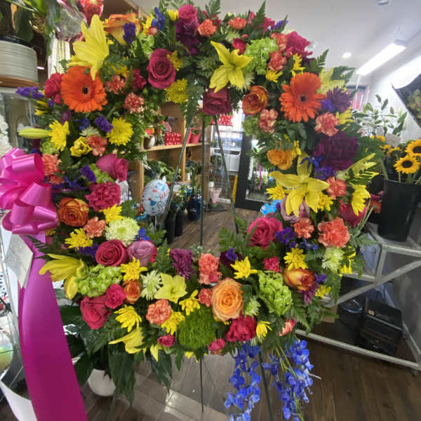Multi-Color Wreath