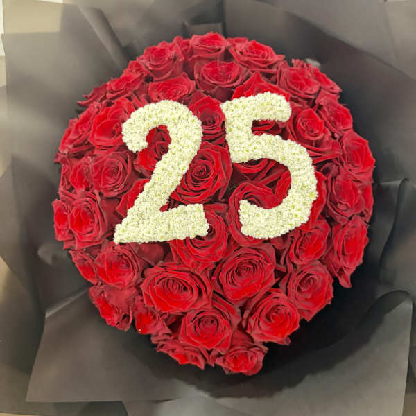 Numbers Rose Luxe Bouquet