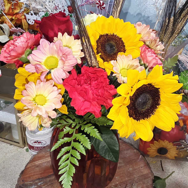 glass pumpkin