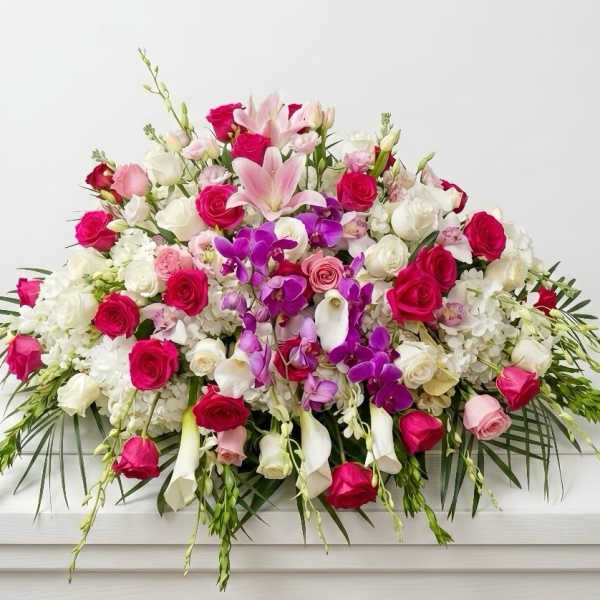 Loving Memories Casket cover