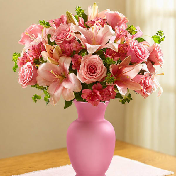 Sunlit Pink Elegance