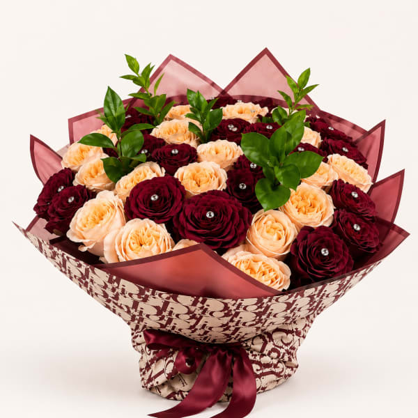 Beauty Rosy- 50 Roses