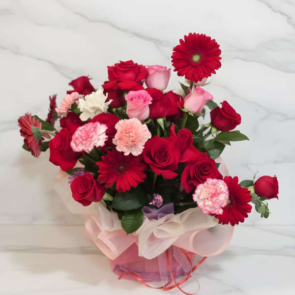 Mixed arrangement