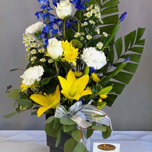 Contemporary Blues, Whites and Yellow
