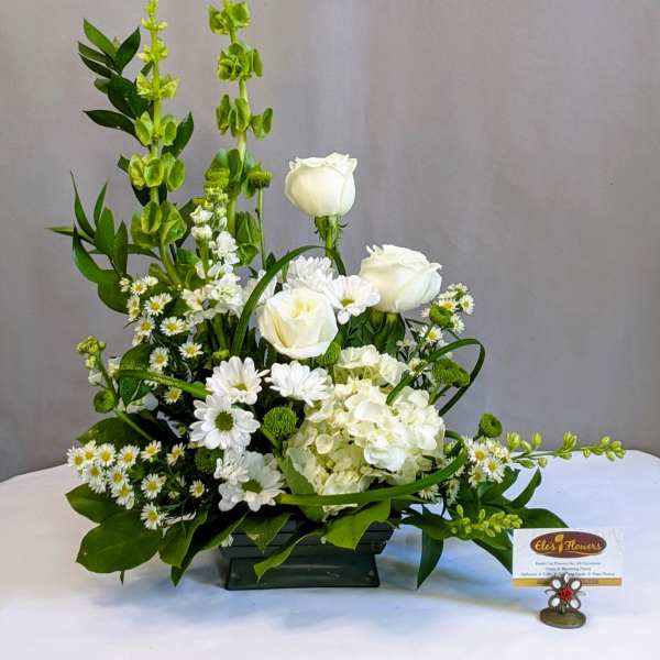 Contemporary Whites & Green