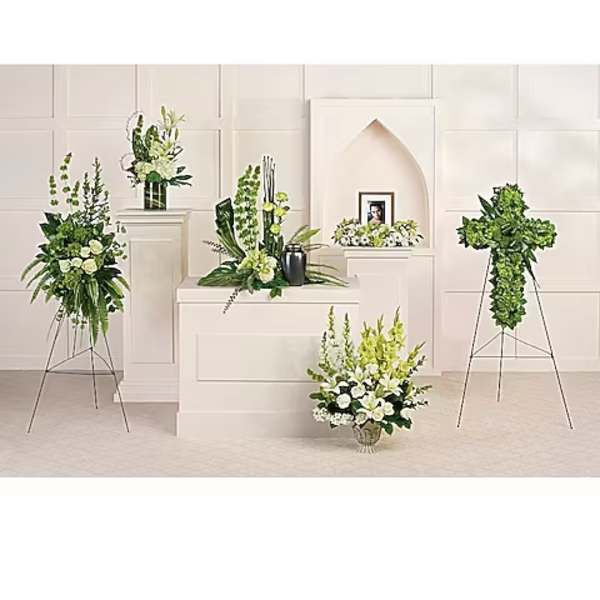 Teleflora's Tranquil Peace Collection