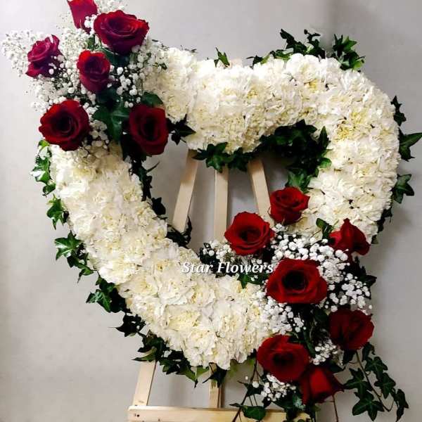 corazon clavel y rosas By Special Moment´S