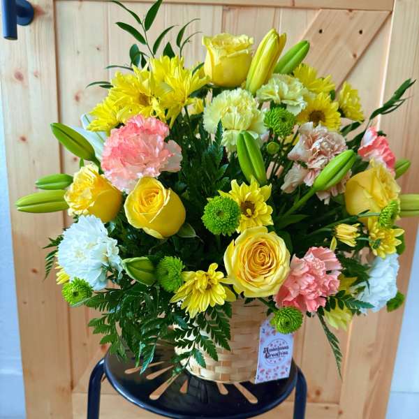 Sunny Garden Basket