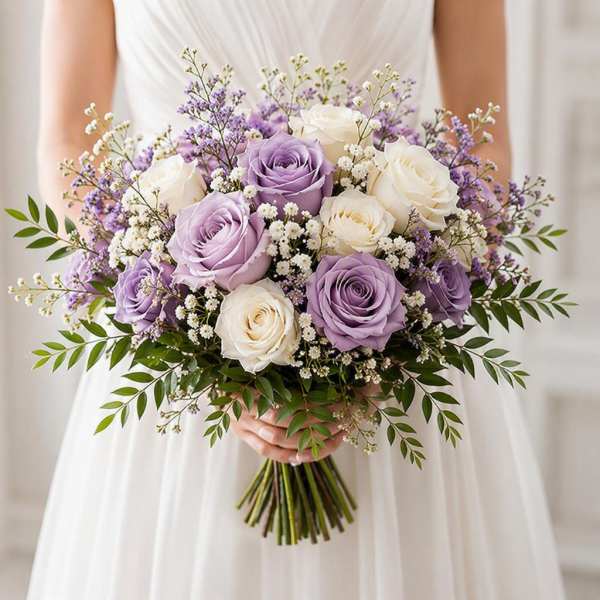Lavender Bliss Bridal Bouquet