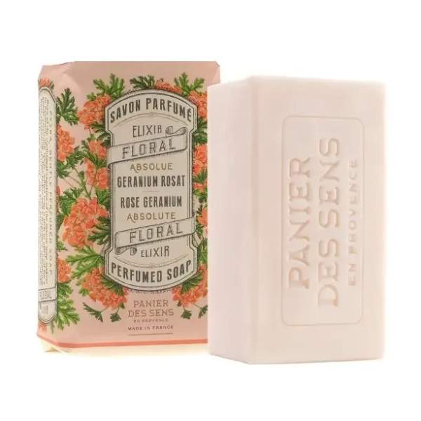 5.3 oz Rose Geranium Perfumed Soap Bar