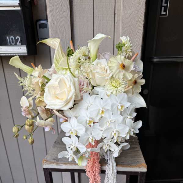 Cascading Bridal Bouquet