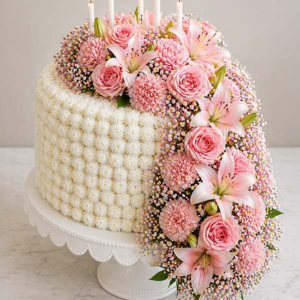 Pink Whisper Cake