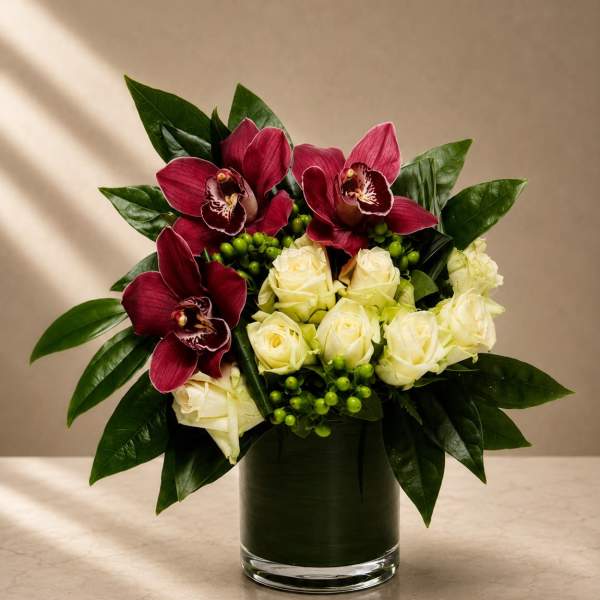 Noir Orchid Elegance