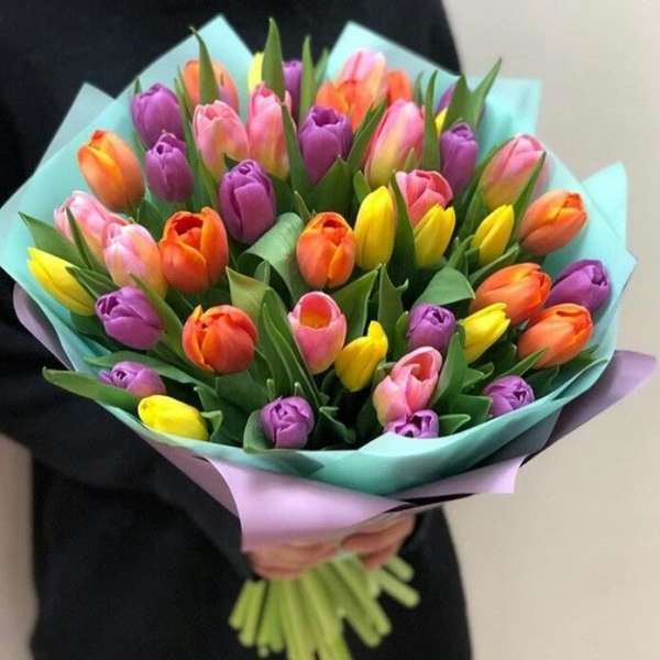 Pink Tulips Bouquet – Same Day Delivery Los Angeles