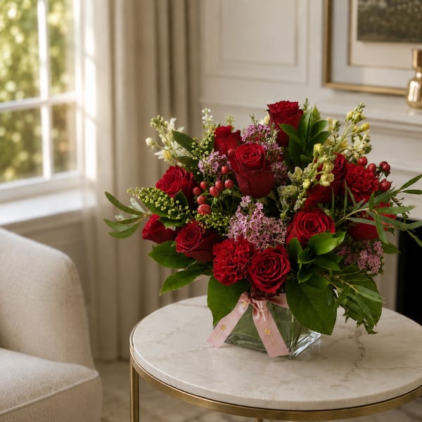 Thinking of You Bouquet - Red Roses