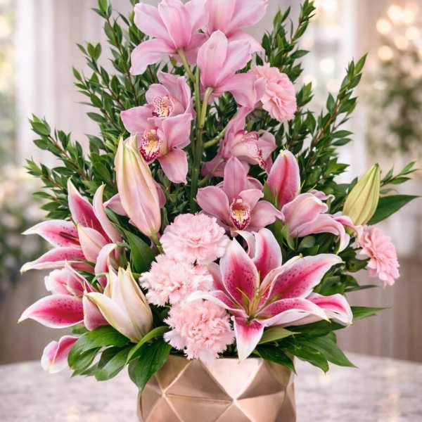 Pink Orchid Elegance