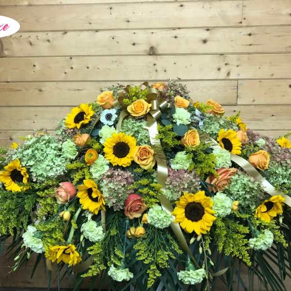 Sunny Isle Casket Cover