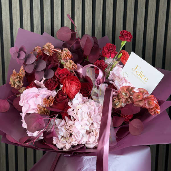 Pink & Red Luxury Romance Bouquet
