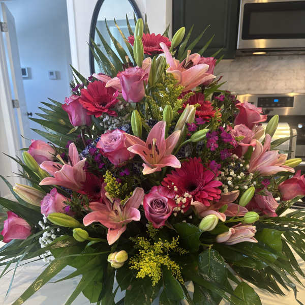 Rick’s Fan bouquet