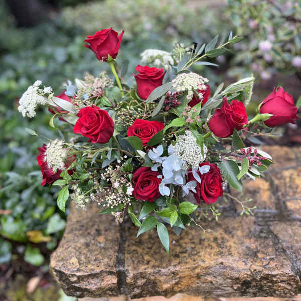 Red Roses from the Garden