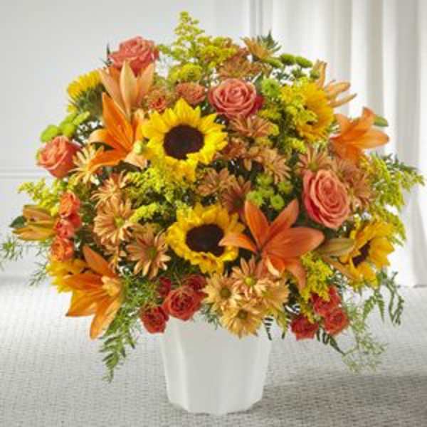Harvest Thoughts Floor Basket