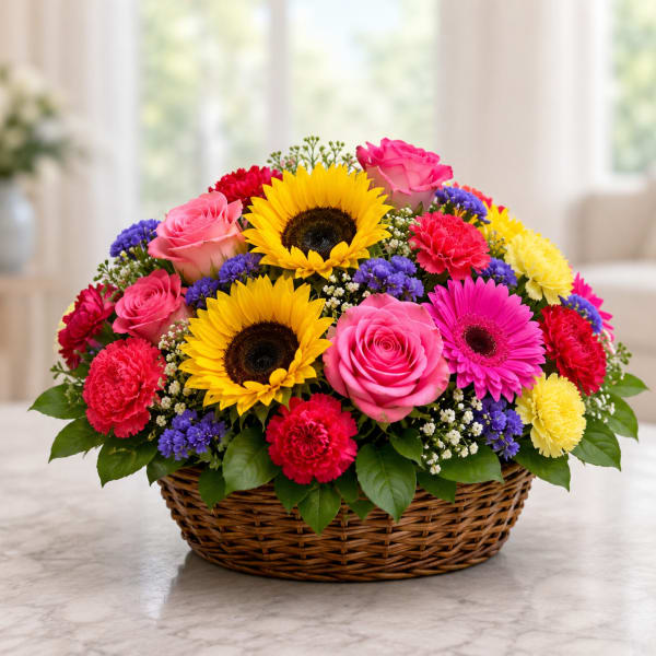 Sunshine Celebration Basket