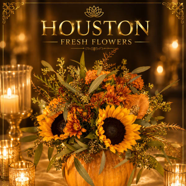 Pumpkin Thanksgiving Arrangement