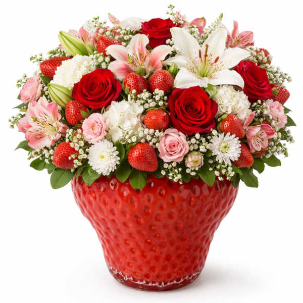 Strawberry Garden Luxury Arrangement