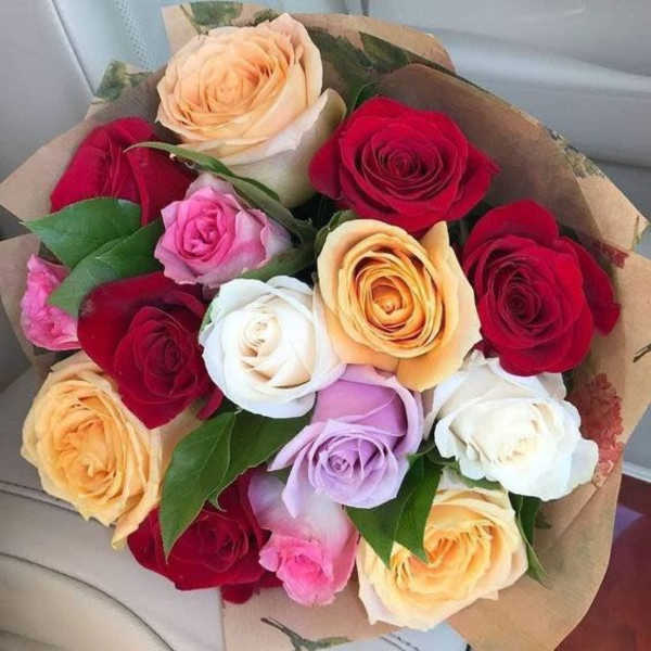 Pastel Mix Roses – Mother’s Day Special (Designer’s Choice) 12 roses